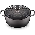 Le Creuset Enameled Cast Iron Signature Round Dutch Oven, 4.5 qt., Oyster
