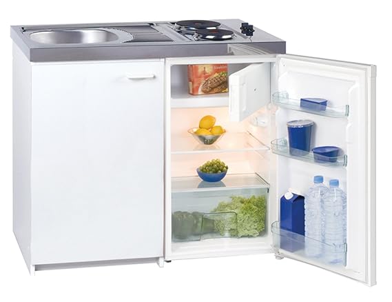 Exquisit KK1000Z Mini-Küche/weiß