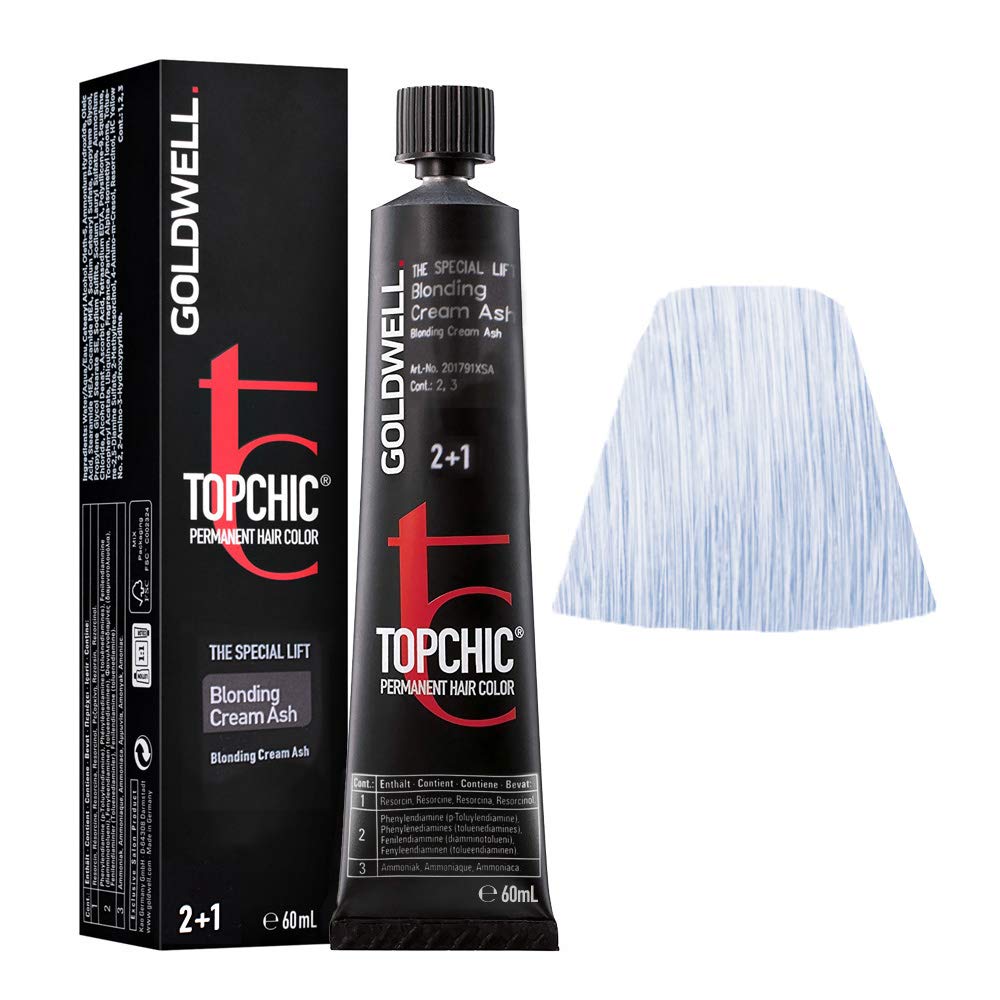 Topchic Hiblondes Control Tube Blonding-Cream Ash 60ml