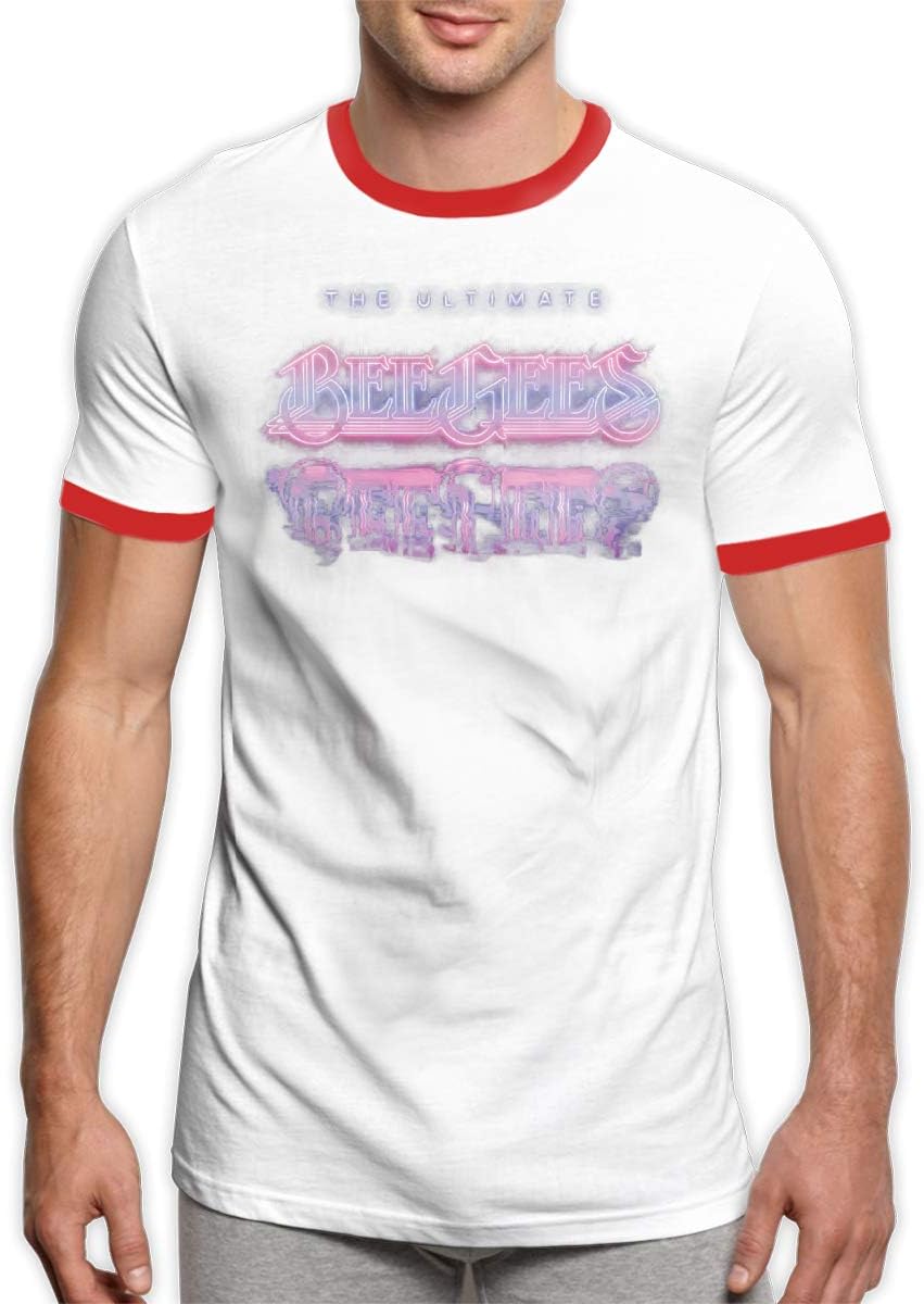 Bee Gees The Ultimate T Shirts Ringer Hip Hop Tshirts Light Weight Tee Blouse Tops Black