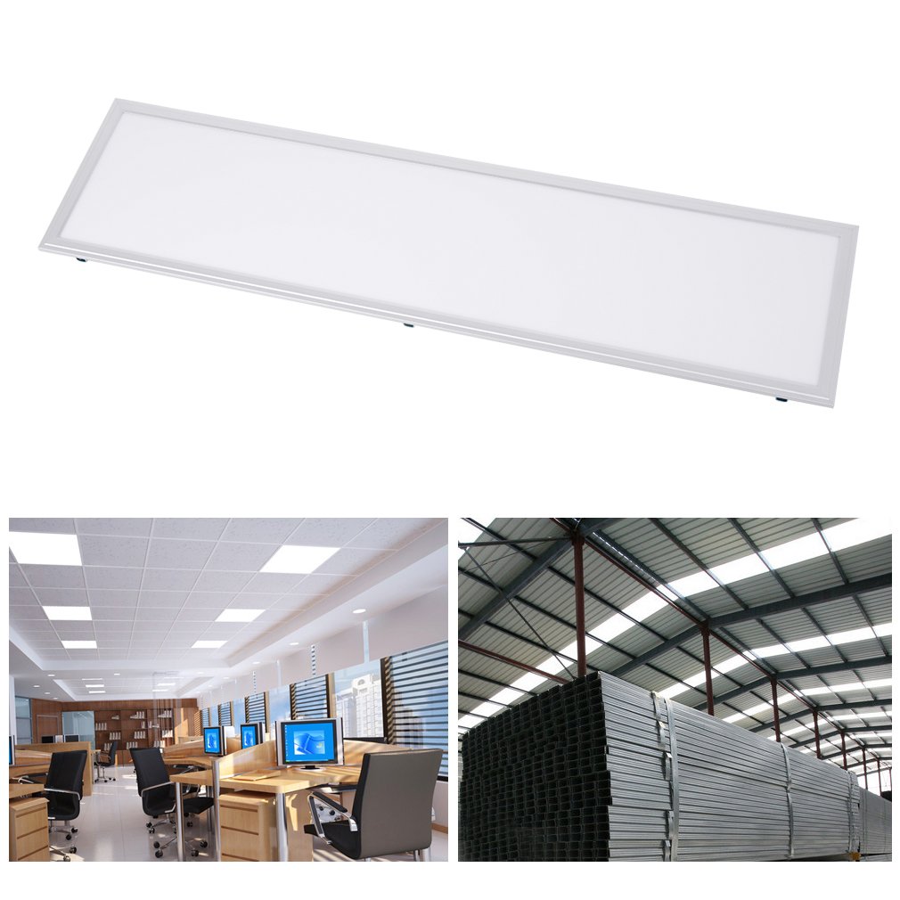 anten LED Panel Iluminación de techo lámpara de techo, con material de fijación y LED conductor, metal, Tageslichtweiß 60.00 wattsW 220.00 voltsV: ...