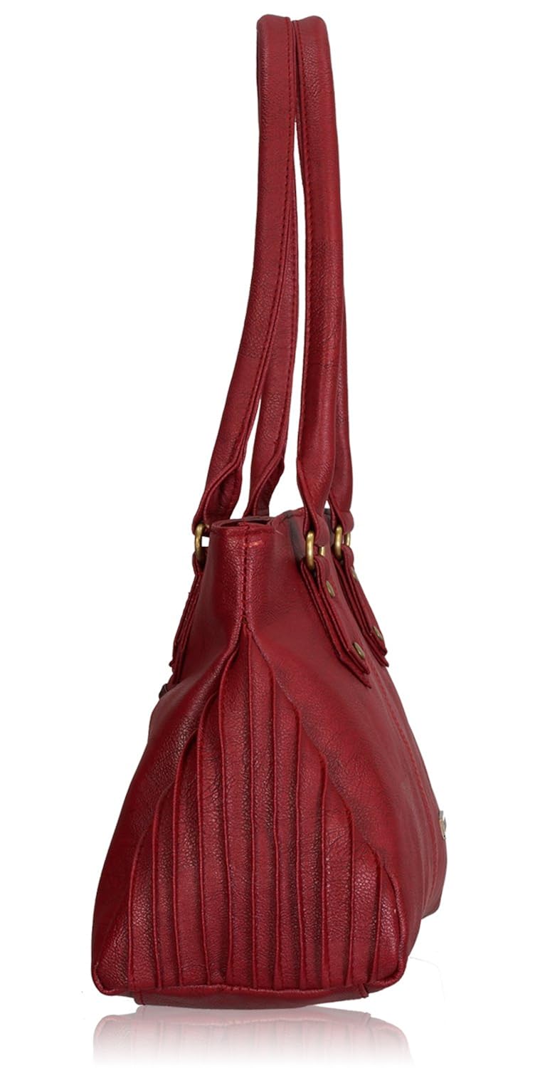 fantosy women's handbag (maroon) (fnb-444)