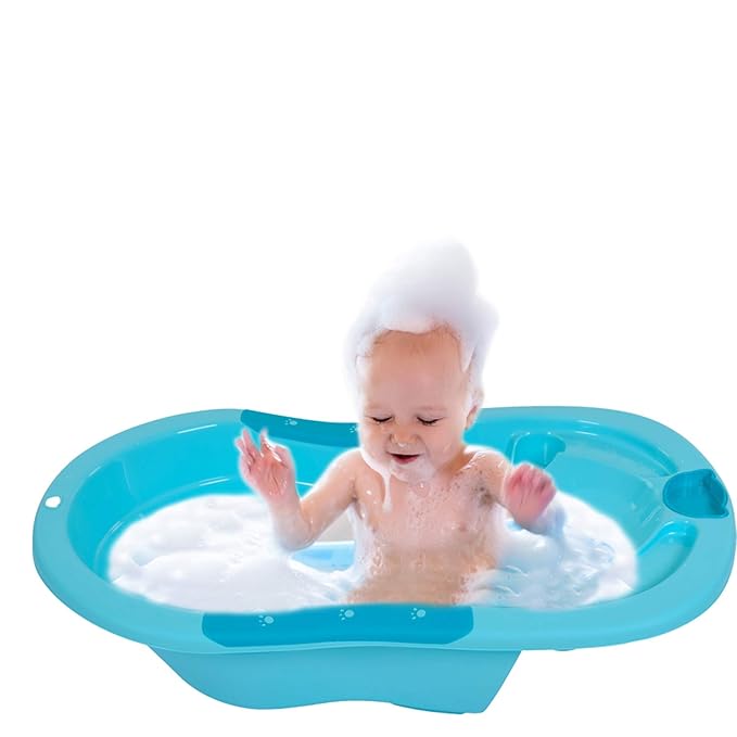 CELEORIS ABS Plastic Baby Bath Tub Anti Skid & Durable Quality Bath