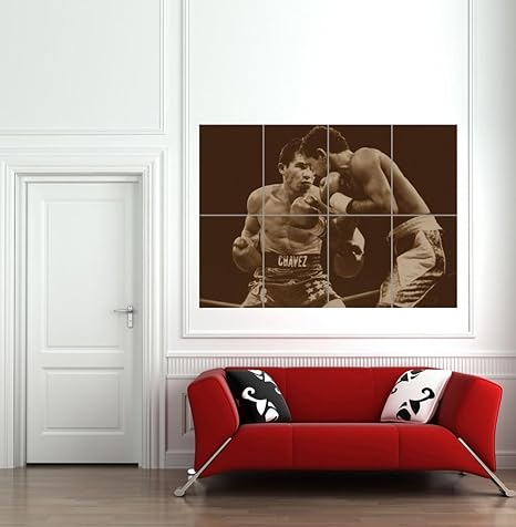 Amazon Co Jp スポーツ フリオ セサール チャベス プロ ボクシング アートプリントポスター Julio Cesar Chavez Boxing B484 ホーム キッチン
