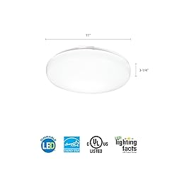 Lithonia Lighting 11 Inch Round LED Flush Mount