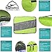 5pc Packing Cubes Set Large Travel Luggage Organizer 4 Cubes 1 Laundry Pouch Bag (Green)