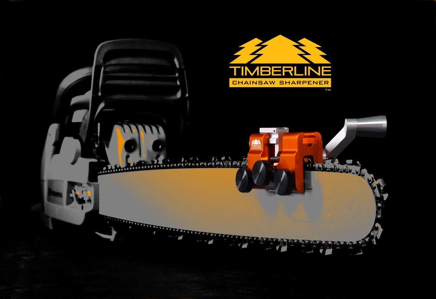 Timberline Chainsaw Sharpener with 7/32" Carbide Cutter (for 3/8″ and .404″ pitch chain) Buy