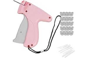 FREWAC Stitch Quick Clothing Fixer, Mini Quick Stitch Gun for Clothes, Microstitch Stitchy Tool, Instant Button Garment Connector, Comes with 50 Bear Buckles and 12 Plastic Needles, A Total of 660 Pieces (C