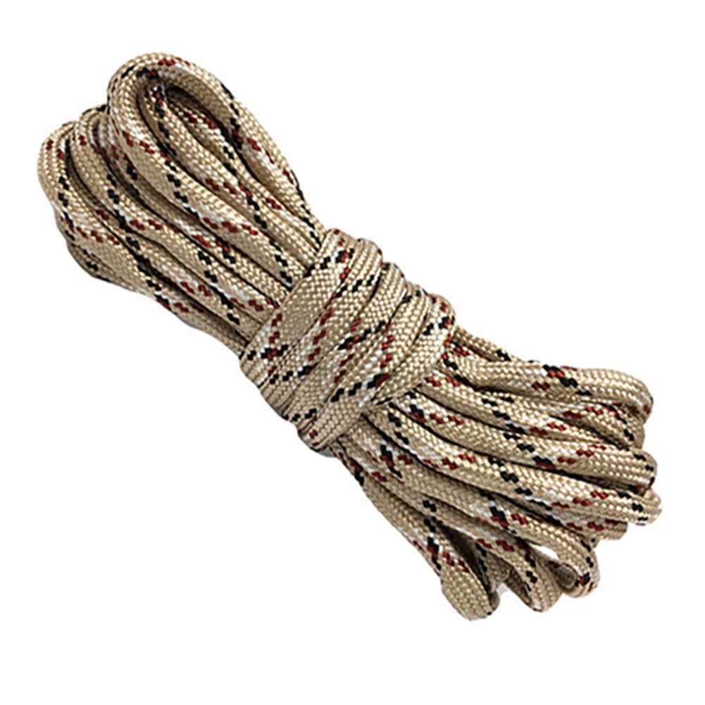 Egurs 15 m / 49 ft colourful paracord rope cords brown camouflage.