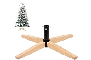 Tree Nest Christmas Tree Stand for Artificial Tree Christmas Base Holder Christmas Tree Holder up to 8ft for Fake Tree Stable for Xmas Tree Decoration (Gentle, Black)