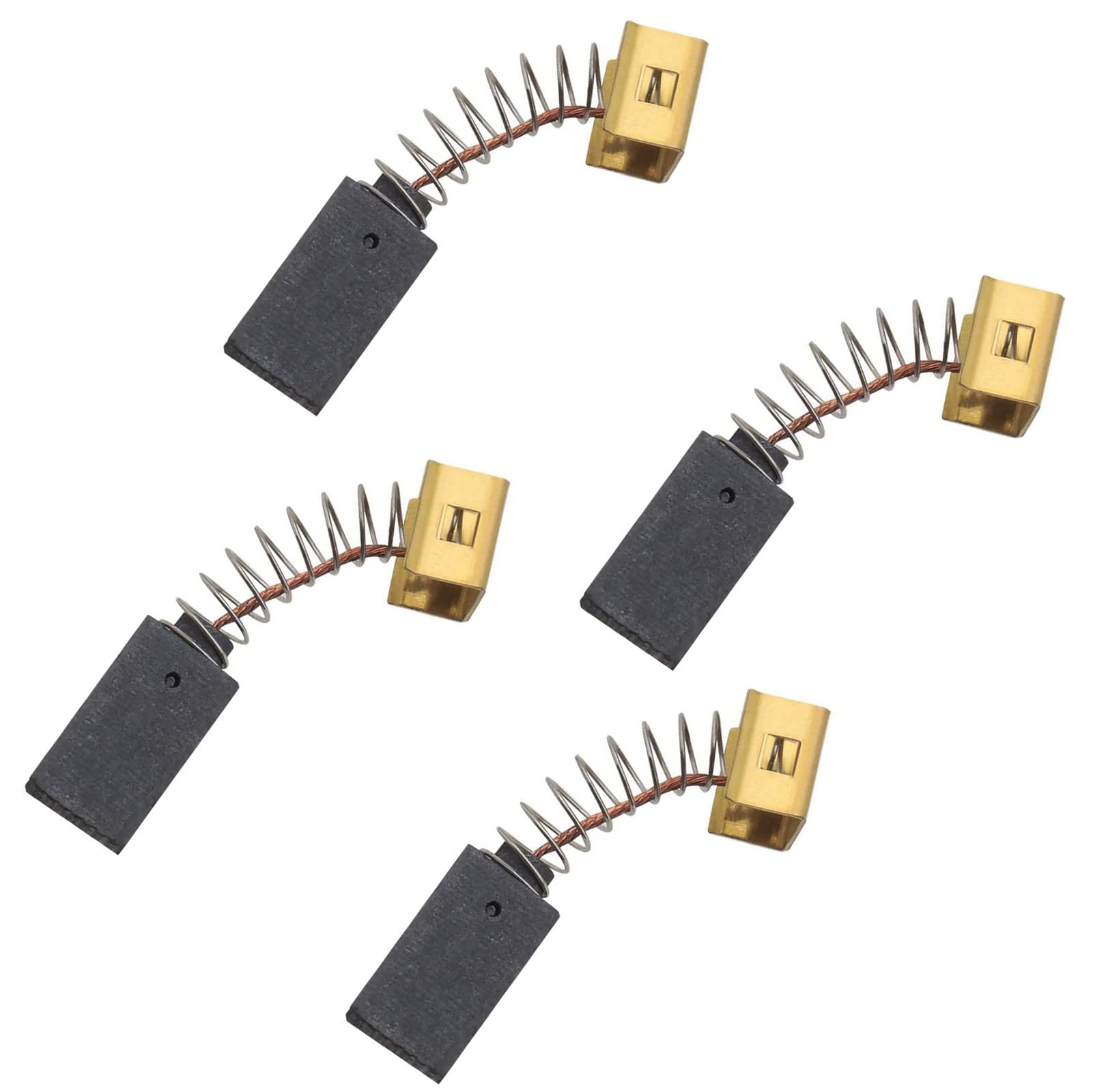 4pcs Angle Grinder Carbon Brushes with Auto Cut Off Compatible with Black & Decker CD110 CD115 KG900 KG915 AST15