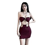 SINMIUANIME Sexy Sleeveless Bodycon Maxi Dresses