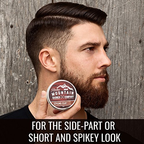Hair Styling Clay For Men Molding Cream Hair Product With Firm