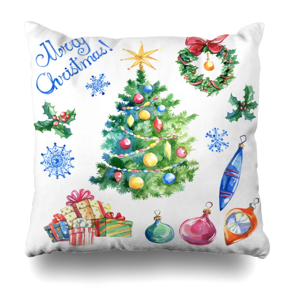 Pakaku 装飾枕ケース クッションカバー カウチ ベッド用 18 X 18インチ かわいいパグ 子犬 動物 色2 車 豊富な品 ソファ ギフト 犬 ベッド 枕カバー 漫画 リビング B07h4bn8l3 ホーム