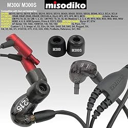 misodiko M300S Memory Foam Earbuds Tips for Shure