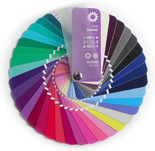 Amazon Com Color Swatch Fan Cool Summer Or Summer Winter 35