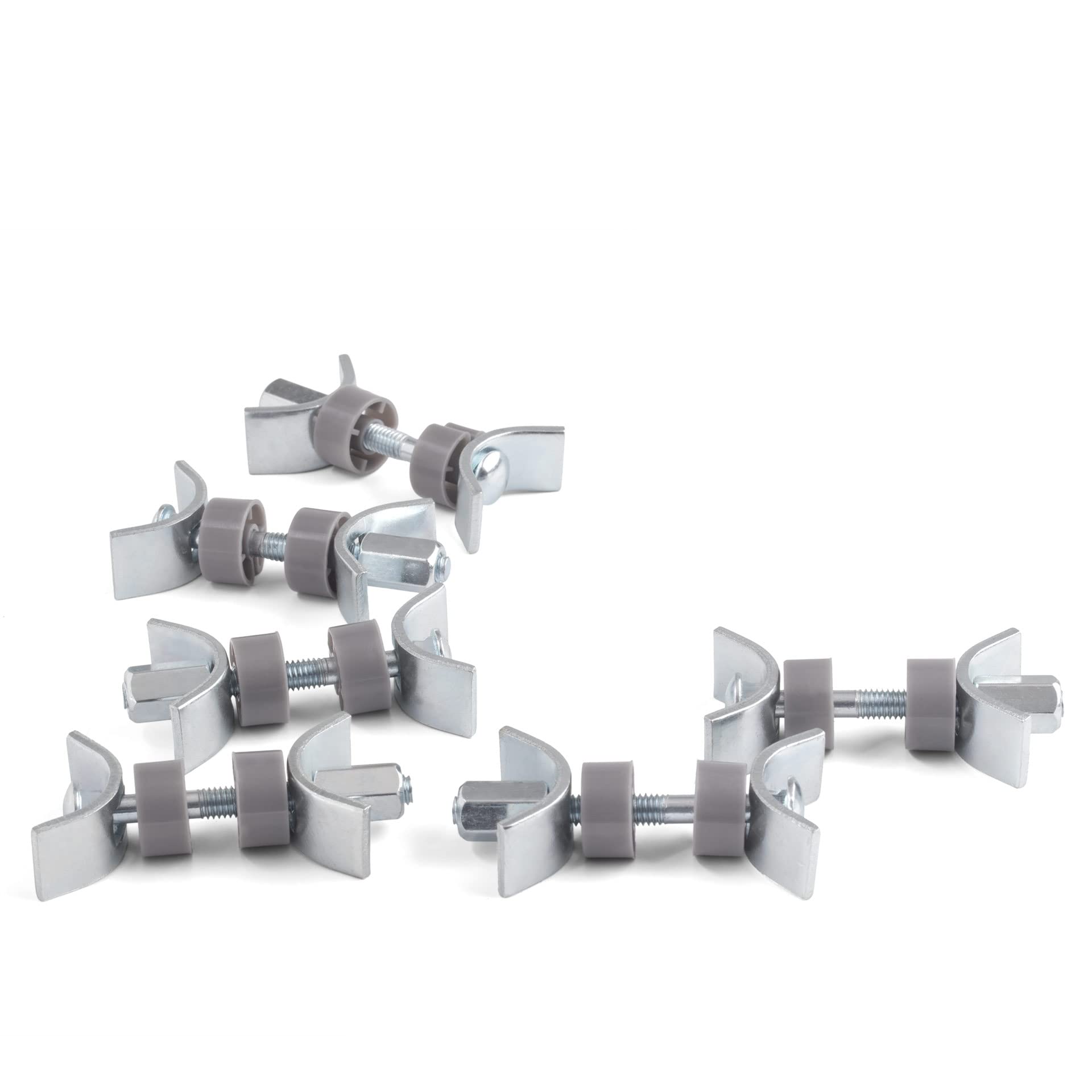 LouMaxx Worktop Bolts 65 mm - Set of 6 Worktop Joining Bolts - Kitchen Worktop Joint - Screws to Connect Worktops - Connector Bolts - Safe and Stable Solution