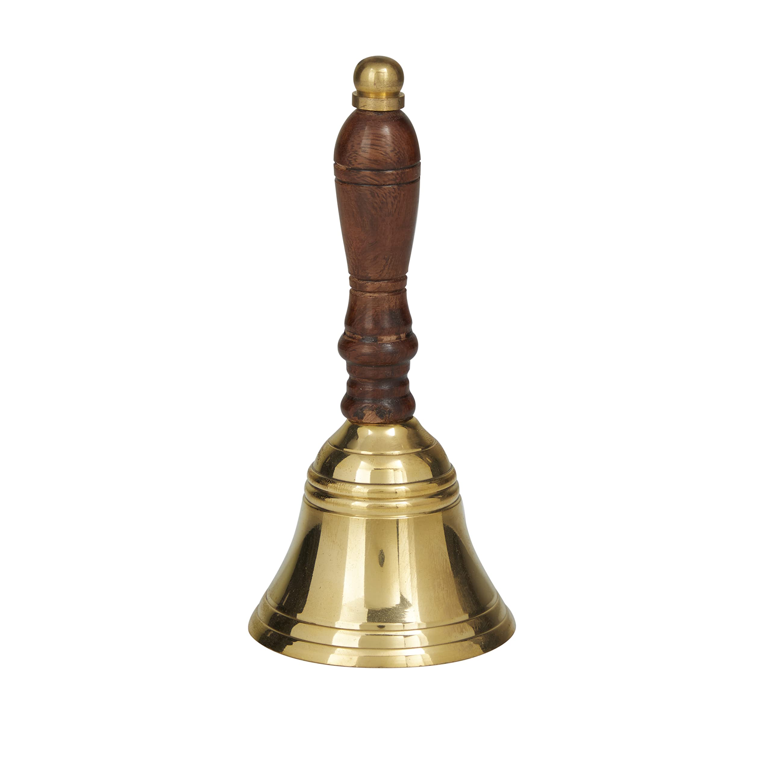 Deco 79 Brass Metal Decorative Bell, 2