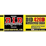 D.I.D(大同工業)バイク用チェーン クリップジョイント付属 420D-100RB STEEL(スチール) 二輪 オートバイ用