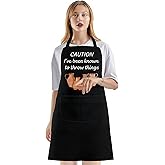 VAMSII Totally Kiln It Apron - Ceramic Artist and Pottery Lover Gifts - Clay Maker Apron