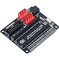 XICOOLEE RGB Matrix Adapter Board Converter for Raspberry Pi Motherboards and for Raspberry Pi Pico 1 HUB75 Interface 2 Power Input Connectors Type-C 5V/4A and DC-044 5V/8A