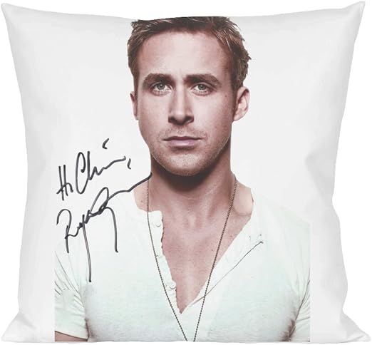 Ryan Gosling Signature Pillow Amazon Co Uk Kitchen Home
