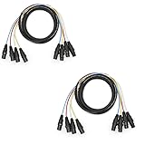 Jamesin 4 Channel XLR Male to Female Snake