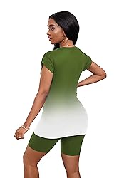 PINSV Women 2 Piece Outfits Summer Sweatsuits Track