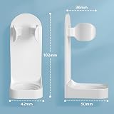 HOMMAND Electric Toothbrush Holder 4 Pack Wall Mounted, 3M Adhesive view 6