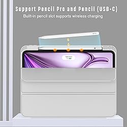 ZryXal New iPad Air 13 Inch Case M3 2025/M2 2024