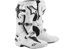 Alpinestars 2010520-20-13 Tech 10 Supervented Boots White Sz 13