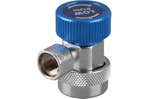 R134 A/C Low/High Quick Connector Set Air Conditioning Joint Connector Adapter Extractor Valve Core High Low Hose Conversion 