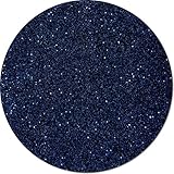 Glitter My World! Fine Flake Craft Glitter: 4 oz Jar Midnight Blue