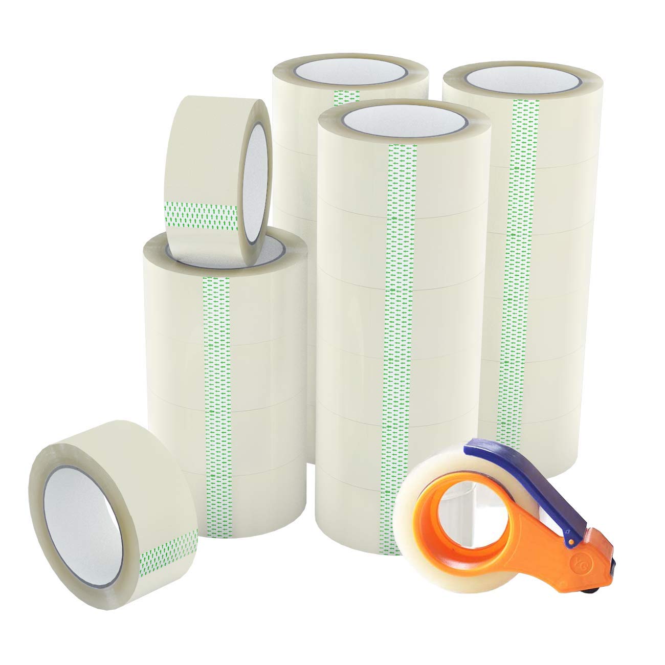 Business & Industrial 24 ROLLS 3" x 330' CLEAR PACKING PACKAGING TAPE