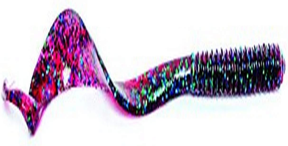 Zoom Bait Big Dead Ringer Ring Fishing Bait, Plum Apple, 8"