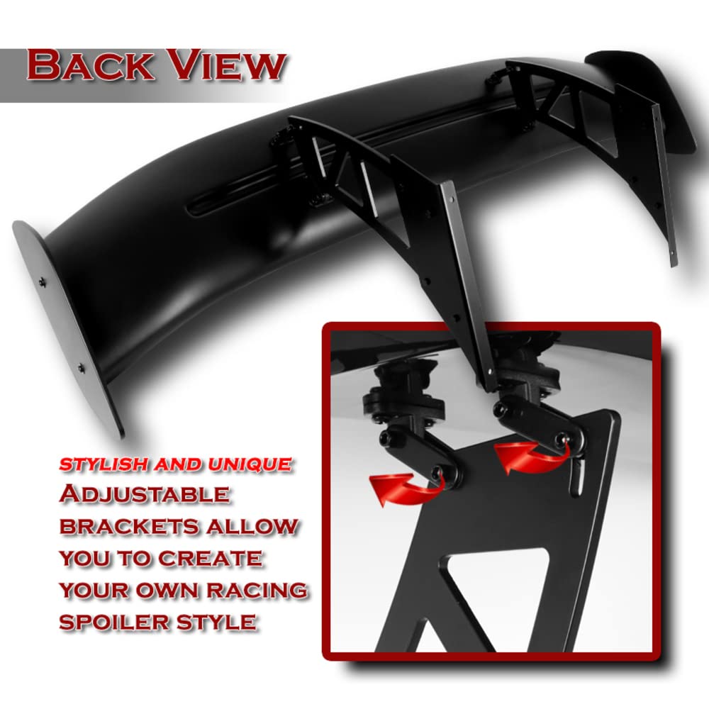 Mua Q1-TECH Single Deck GT Wing Car Spoiler Adjustable Universal 57inch ...