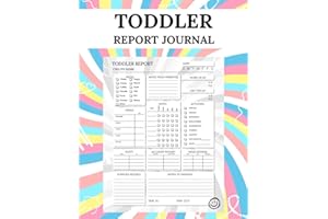 Toddler Daily Log Book: Toddler Report Daily Log Book For Nannies I Daycare Daily Reports Tracker For Toddlers I Nanny LogBoo