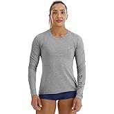 TYR Women's Long Sleeve Sun Protection Performance T-Shirt UPF 50+