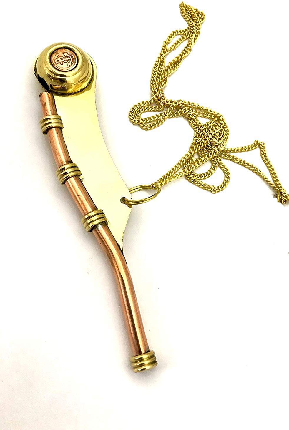 Bosun's pipe - Boatswain's Whistle Copper & Brass
