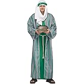 Fun World Men's Wise Men Purple Adult Costume, purple, STD. Up to 6' / 200 lbs.