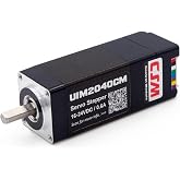 NEMA 8 Integrated Servo Stepper Motor,CAN Bus,w/Encoder,Controller | Closed-Loop,High Speed 3000RPM,Max0.038Nm,0.6A,16-24VDC (UIM2040CM)