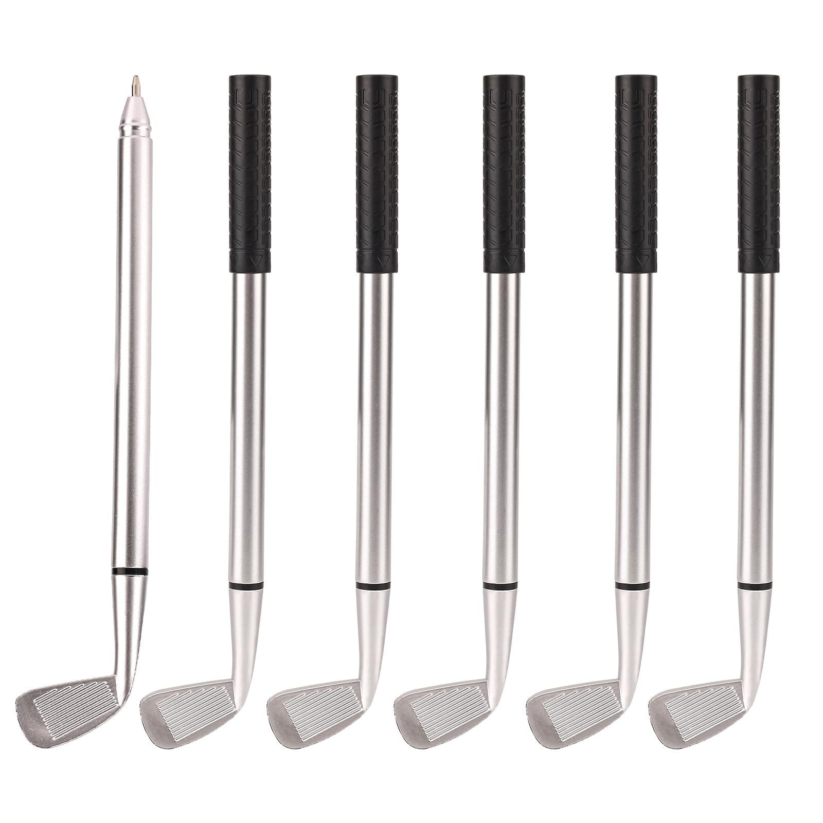 SAVITA 25pcs Golf Ballpoint Pen, Golf Club Ballpoint Pen Decorative Golf Ball Pen Set Golf Party Favors Funny Sports Golfing Pen for Office Coworkers Stationery Supply