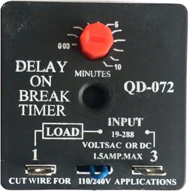Delay On Break Timer QD072 EQV.SUPCO Timer Relay Amazon.co.uk