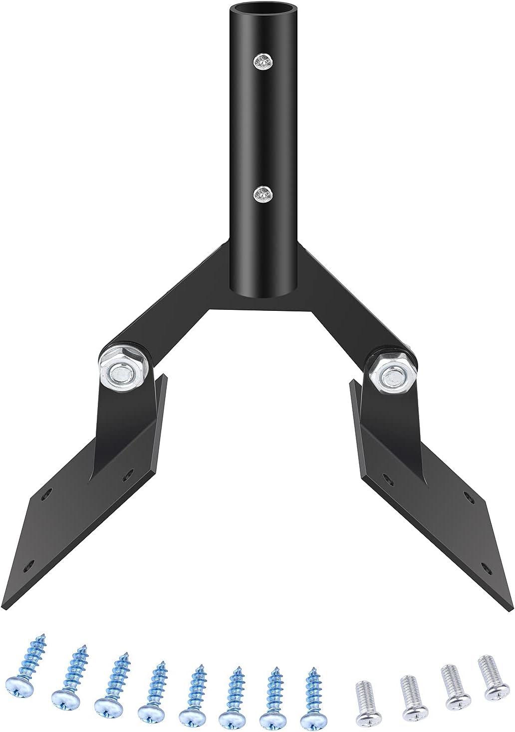 Weathervanes - Garden Weathervane Steel Roof Mount with Hardware,Adjustable Weather Vanes Mount for Roofs