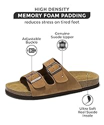 Project Cloud Genuine Leather Mens Sandals with