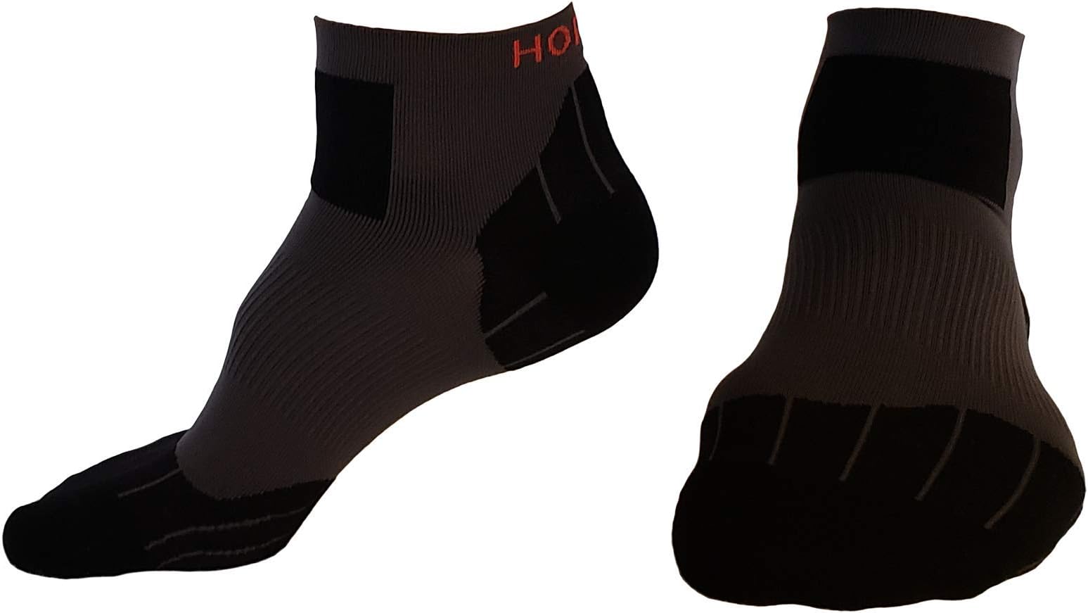Hoplite Trail Running Compression Socks. Made for running, cycling, hiking, & OCR