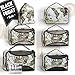 I&P 6 Packing Cube: Nylon Travel Organizers:M,L,XL ,Laundry,Shoe,Toiletry+bonus