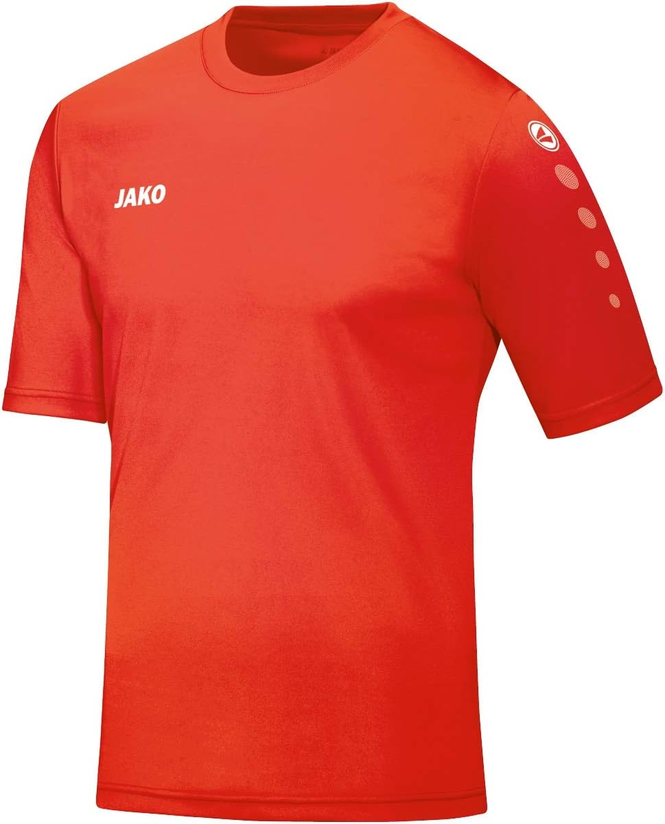 JAKO Team Ka Children's Football Jersey, Children's, 4233, Flame, 104 (EU)