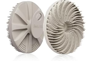 BEAUTAIL Silicone Body Scrubber, Gentle Exfoliating Shower Bath Scrubber for Men Women Sensitive Skin, Innovative Bristles De