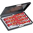 Witte Pro Wittron VDE Slotted and Phillips Screwdriver Set w/Case, 7 Pieces